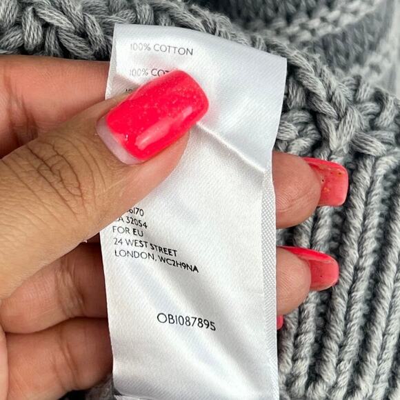 Free People Sweetheart Mock Neck Drop Dolman Sweater Womens Size S - Picture 10 of 10